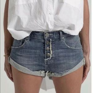 NWT One Teaspoon Bandit Button Fly Shorts Size 29